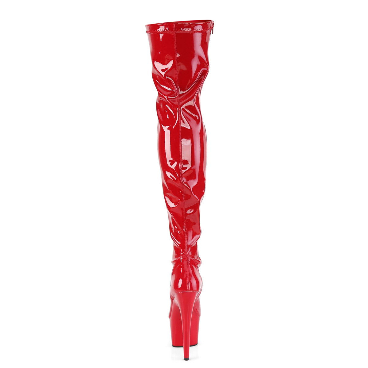 7" Heel, 2 3/4" PF Stretch Thigh Boot, Side Zip Pleaser Pleaser ADORE/3000
