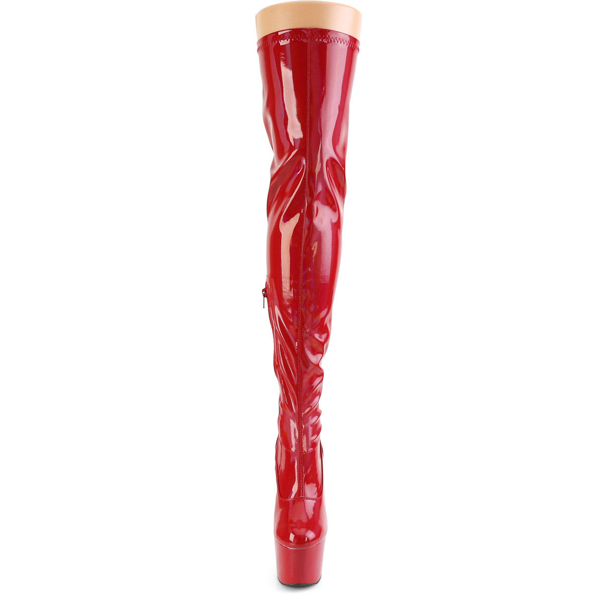 Pleaser Adore-3000HWR 7" Heel 2 3/4" Platform Stretch Thigh High Boots for Women Secondary image
