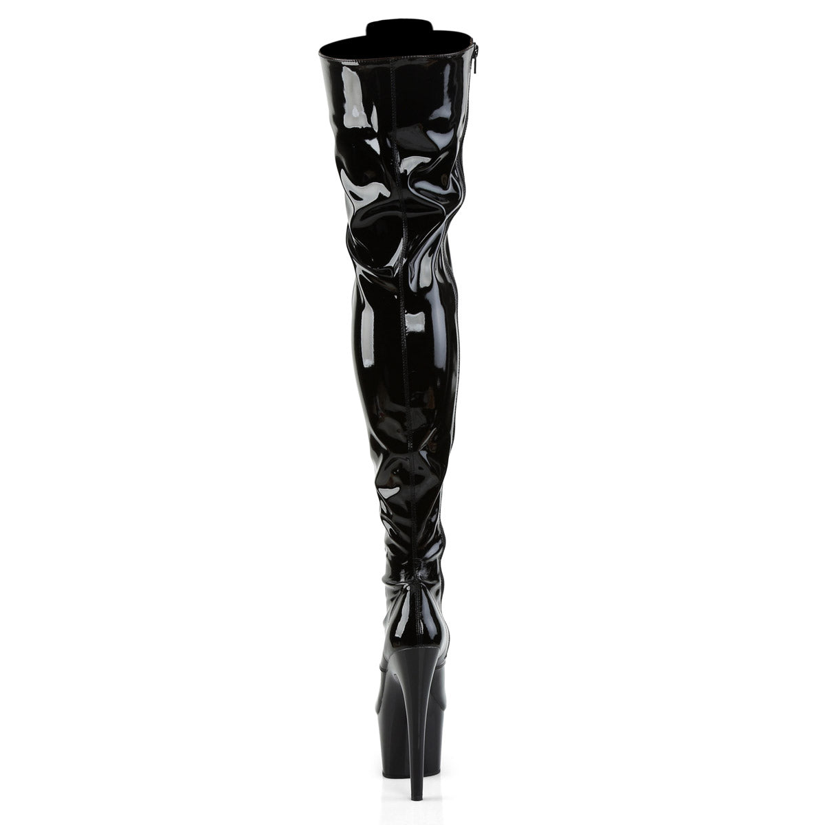 7" Heel, 2 3/4" Pf Stretch Pf Thigh Boot, Side Zip Pleaser Pleaser ADORE/3023