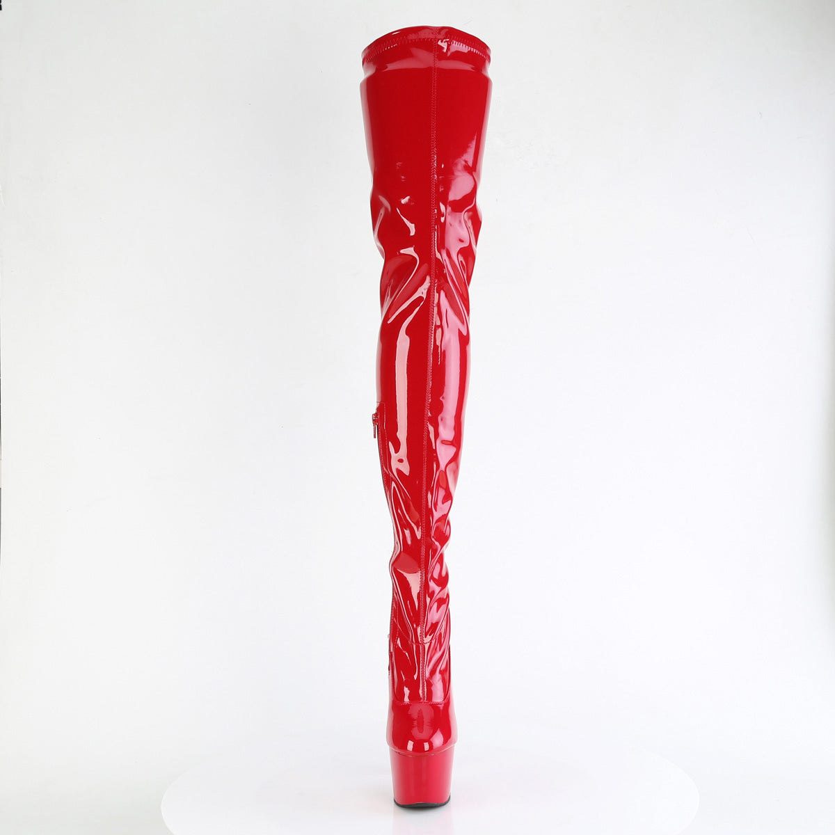7" Heel, 2 3/4" Pf Stretch Crotch Boot, Side Zip Pleaser Pleaser ADORE/4000