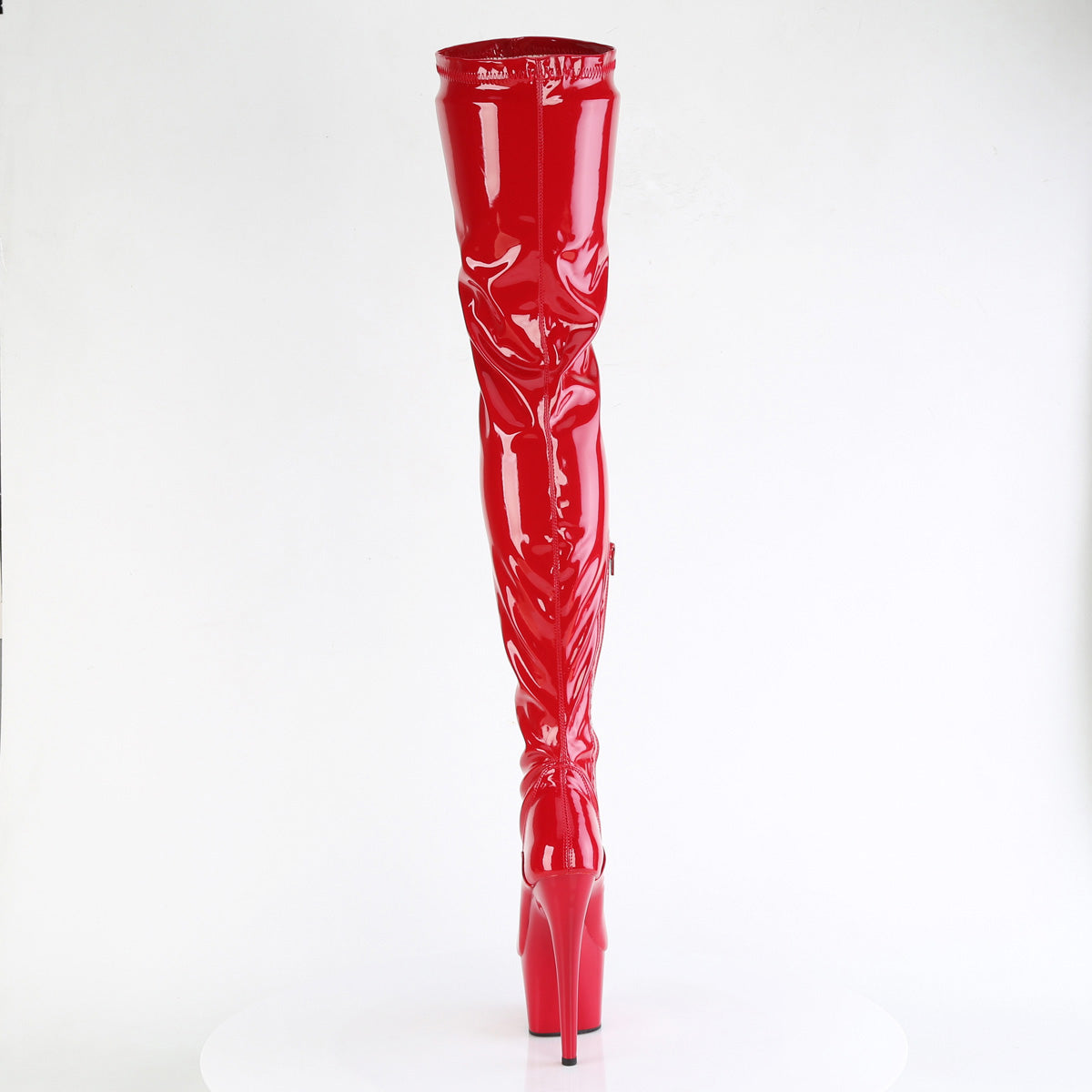 7" Heel, 2 3/4" Pf Stretch Crotch Boot, Side Zip Pleaser Pleaser ADORE/4000