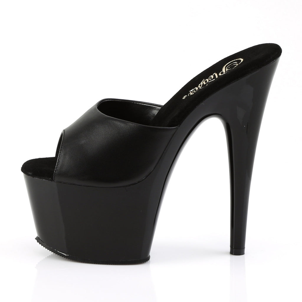7" Heel, 2 3/4" PF Peep Toe Slide Pleaser Pleaser ADORE/701
