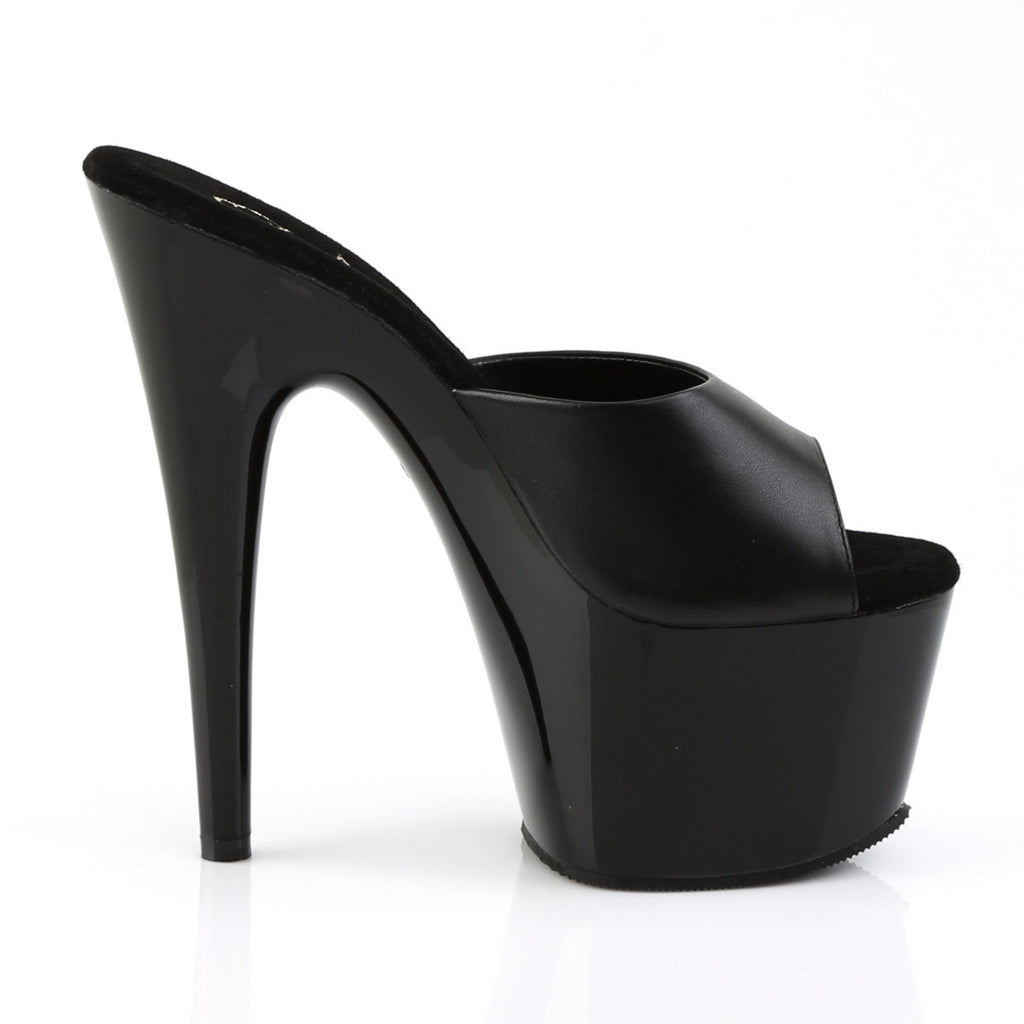7" Heel, 2 3/4" PF Peep Toe Slide Pleaser Pleaser ADORE/701