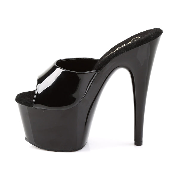 7" Heel, 2 3/4" PF Peep Toe Slide Pleaser Pleaser ADORE/701