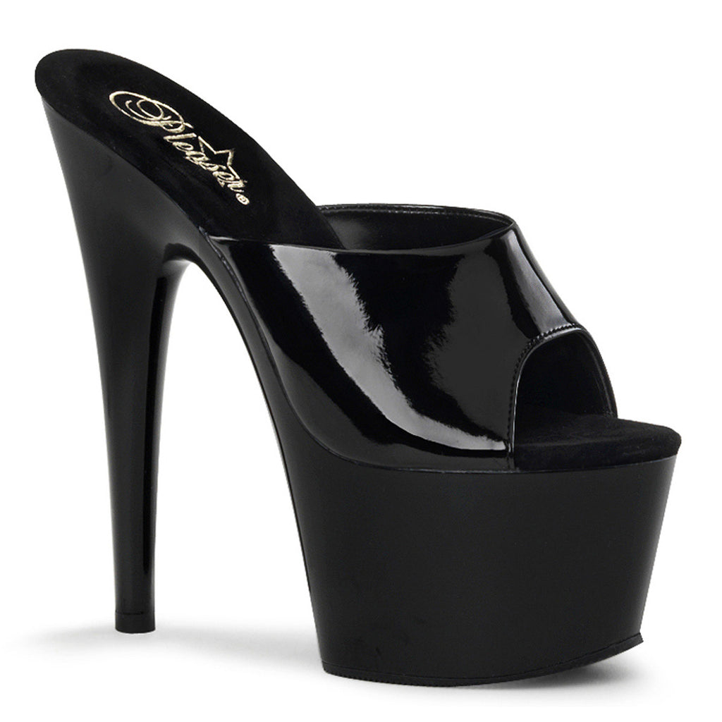 Sexy Stiletto Platforms Peep Toe Slip On Mules High Heels Shoes Pleaser  ADORE/701