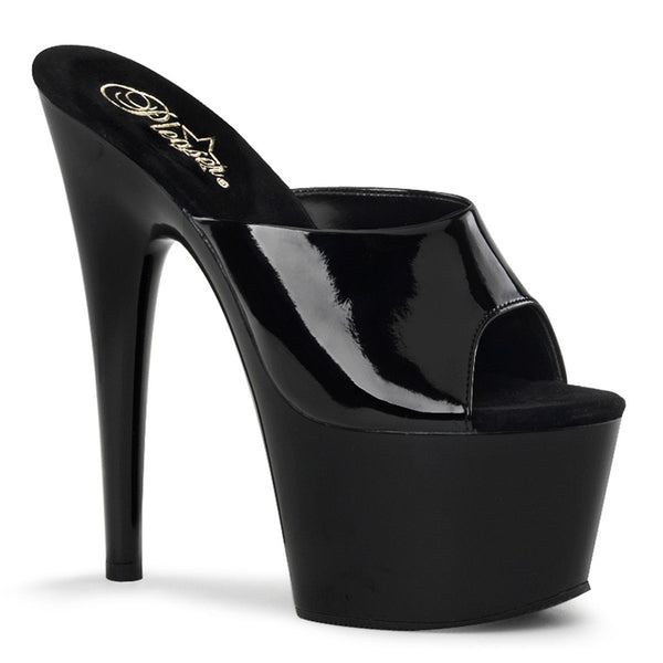 Sexy Stiletto Platforms Peep Toe Slip On Mules High Heels Shoes Pleaser  ADORE/701