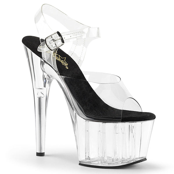 7" Heel, 2 3/4" PF Ankle Strap Sandal Pleaser Pleaser ADORE/708