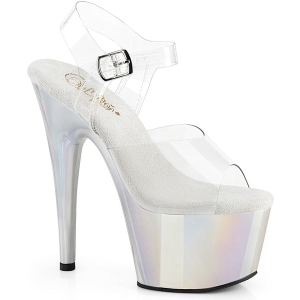 7" Heel, 2 3/4" Pf Ankle Strap Sandal Pleaser Pleaser ADORE/708LQ