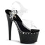 Sexy Rhinestone Line Platform Stiletto Ankle Strap High Heels Shoes Pleaser Pleaser ADORE/708LS