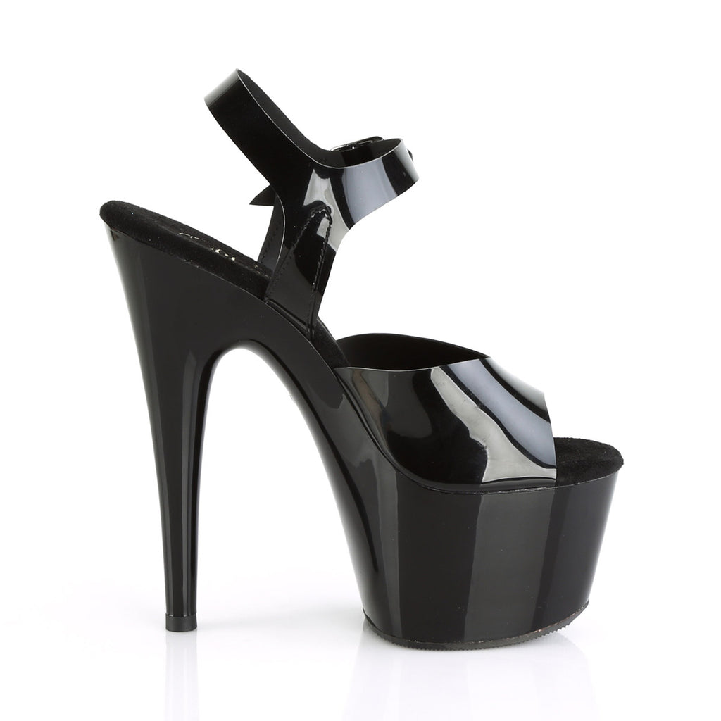 7" Heel, 2 3/4" PF Ankle Strap Sandal Pleaser Pleaser ADORE/708N