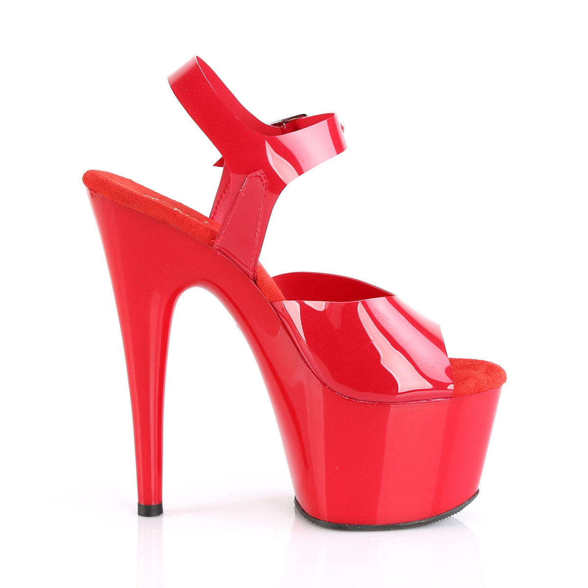 7" Heel, 2 3/4" PF Ankle Strap Sandal Pleaser Pleaser ADORE/708N