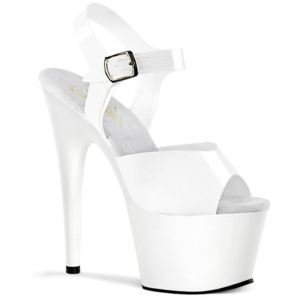 7" Heel, 2 3/4" PF Ankle Strap Sandal Pleaser Pleaser ADORE/708N