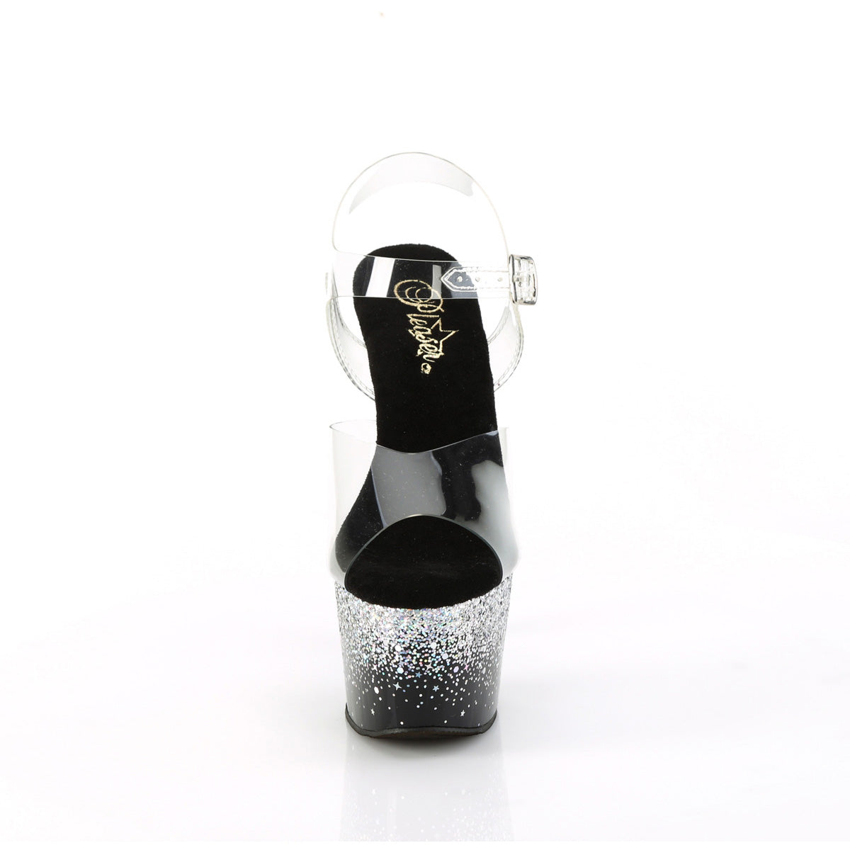7" Heel, 2 3/4" Pf Ankle Strap Sandal Pleaser Pleaser ADORE/708SS