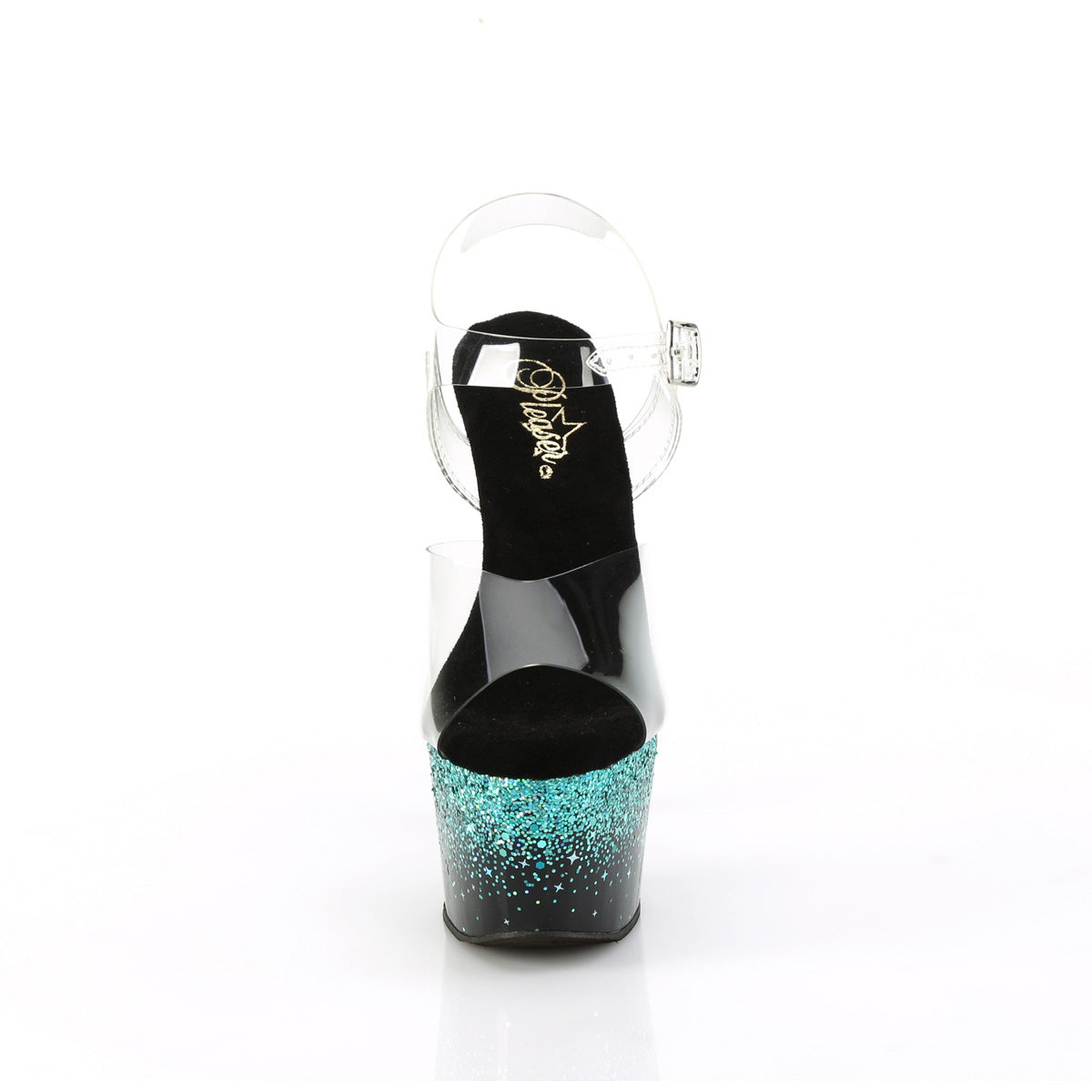 7" Heel, 2 3/4" Pf Ankle Strap Sandal Pleaser Pleaser ADORE/708SS
