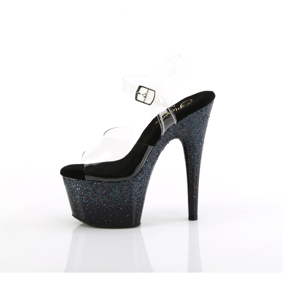 7" Heel, 2 3/4" Pf Ankle Strap Sandal Pleaser Pleaser ADORE/708SS