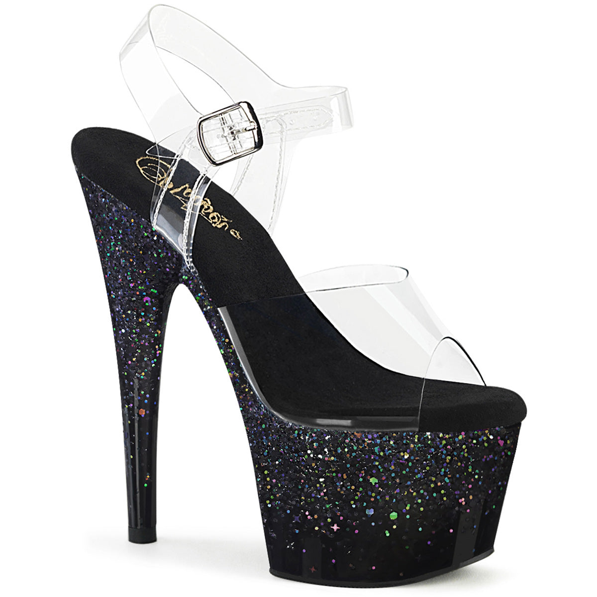 7" Heel, 2 3/4" Pf Ankle Strap Sandal Pleaser Pleaser ADORE/708SS Main image