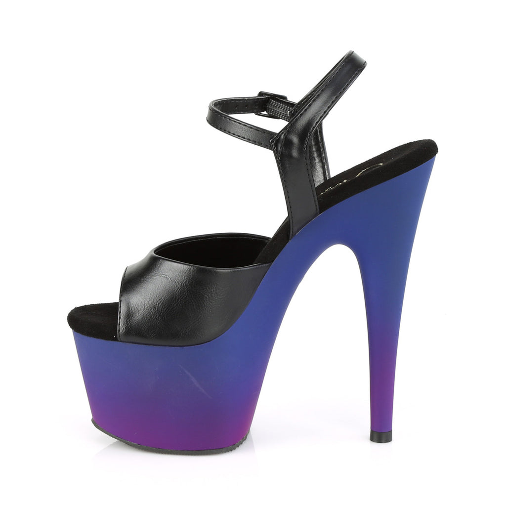 7" Heel, 2 3/4" PF Ankle Strap Sandal Pleaser Pleaser ADORE/709BP