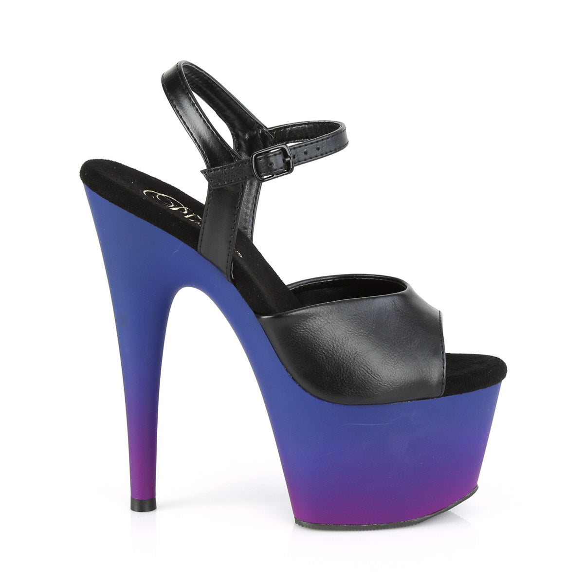 7" Heel, 2 3/4" PF Ankle Strap Sandal Pleaser Pleaser ADORE/709BP