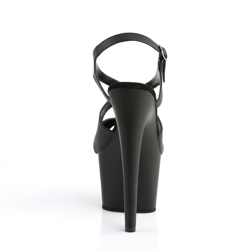 7" Heel, 2 3/4" PF Criss-Cross Sling Back Sandal Pleaser Pleaser ADORE/730