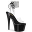 7" Heel, 2" PF Ankle Cuff Sandal w/RS Pleaser Pleaser ADORE/791/2RS