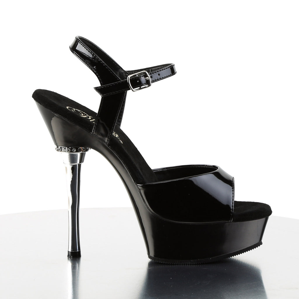 Platform Stiletto Club Wear Ankle Straps Peep Toe High Heels Shoes Pleaser Pleaser ALLURE/609