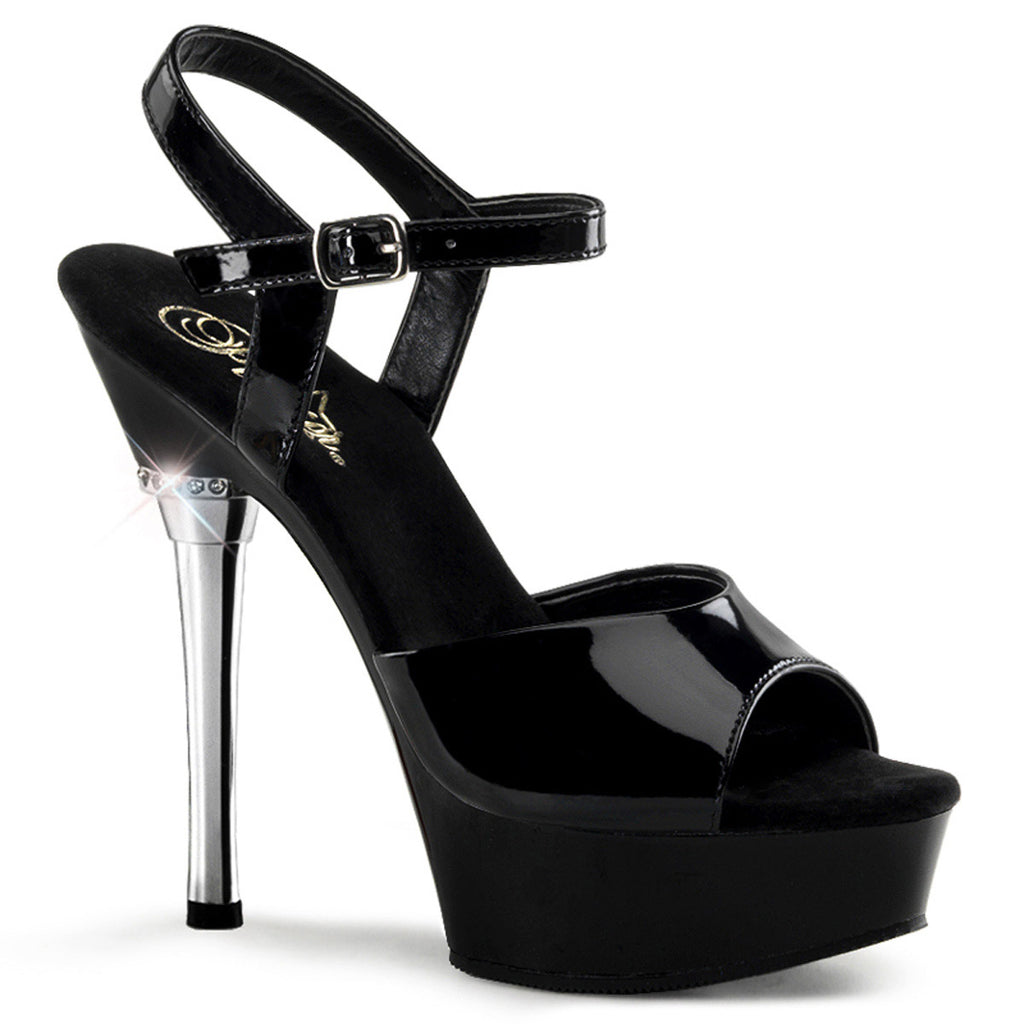 Platform Stiletto Club Wear Ankle Straps Peep Toe High Heels Shoes Pleaser Pleaser ALLURE/609