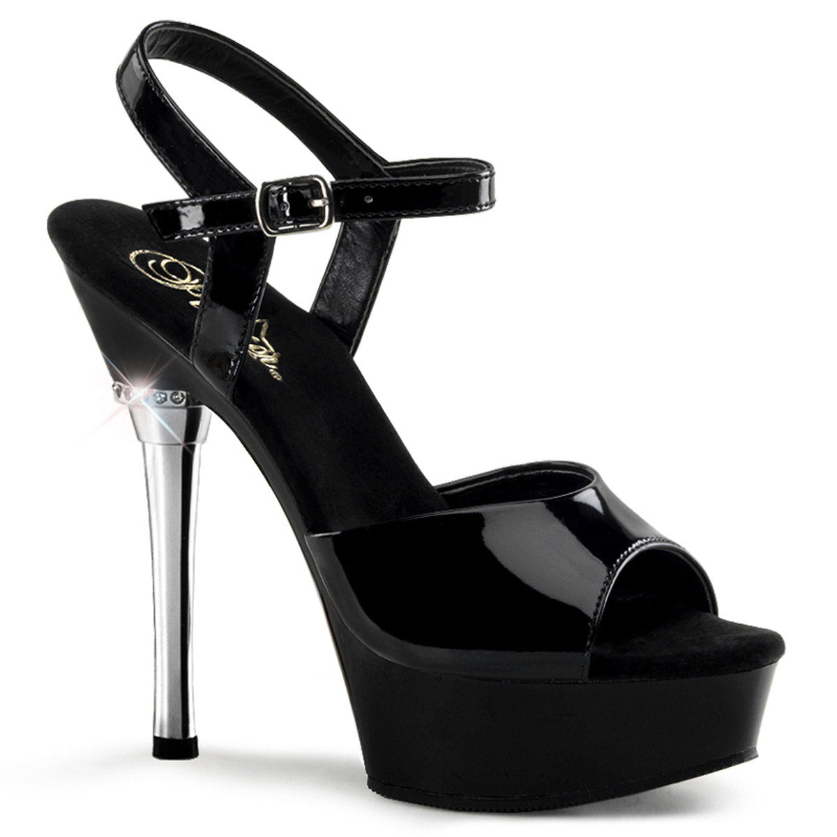 Platform Stiletto Club Wear Ankle Straps Peep Toe High Heels Shoes Pleaser Pleaser ALLURE/609