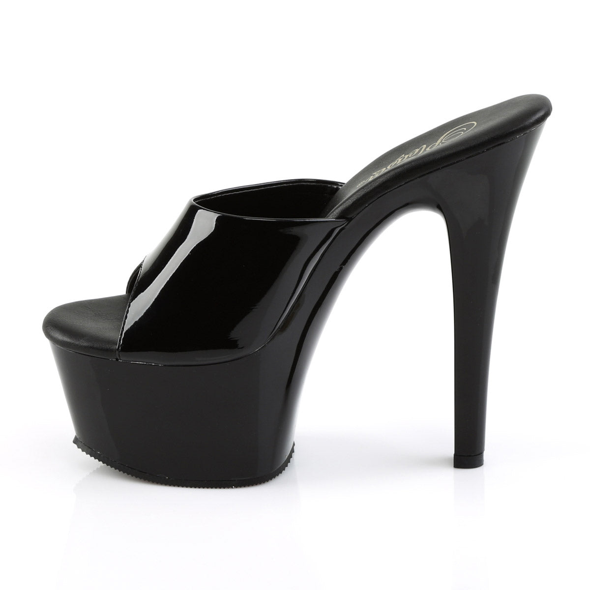 6" Heel, 2 1/4" Pf Vegan Friendly Slide Pleaser Pleaser ASPIRE/601