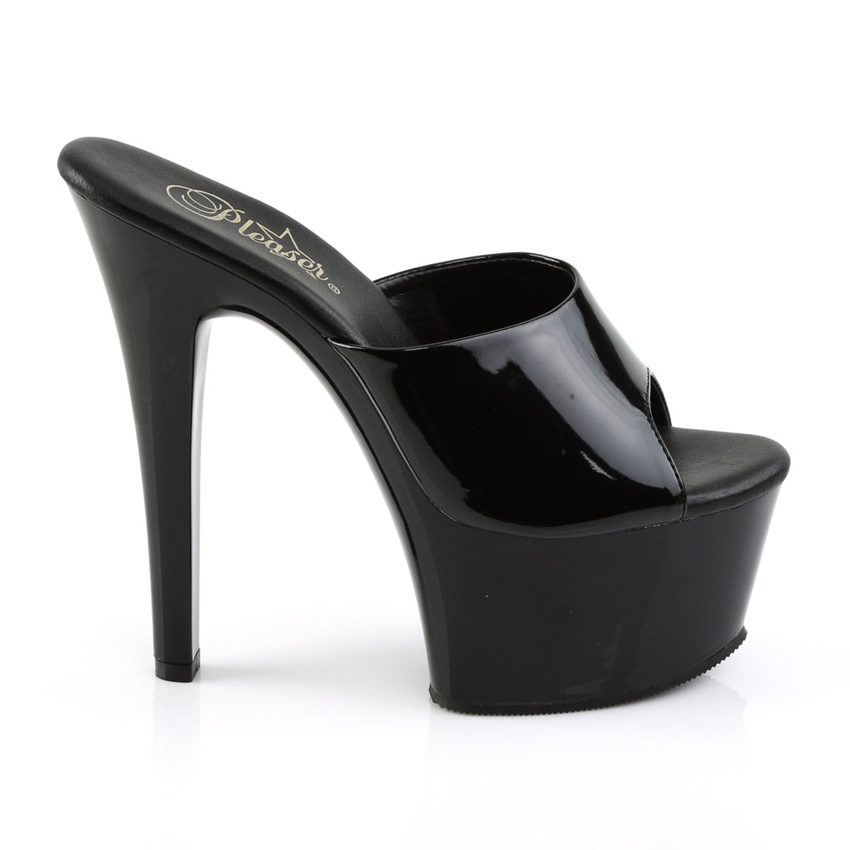 6" Heel, 2 1/4" Pf Vegan Friendly Slide Pleaser Pleaser ASPIRE/601