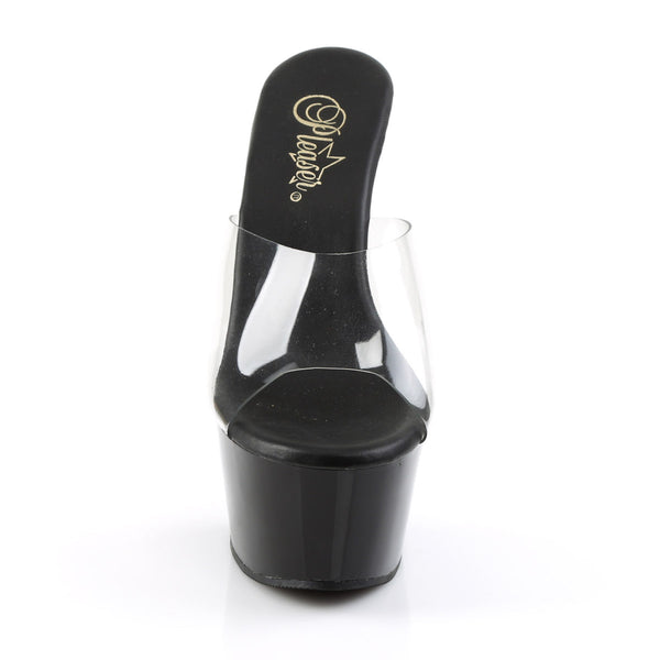 6" Heel, 2 1/4" Pf Vegan Friendly Slide Pleaser Pleaser ASPIRE/601