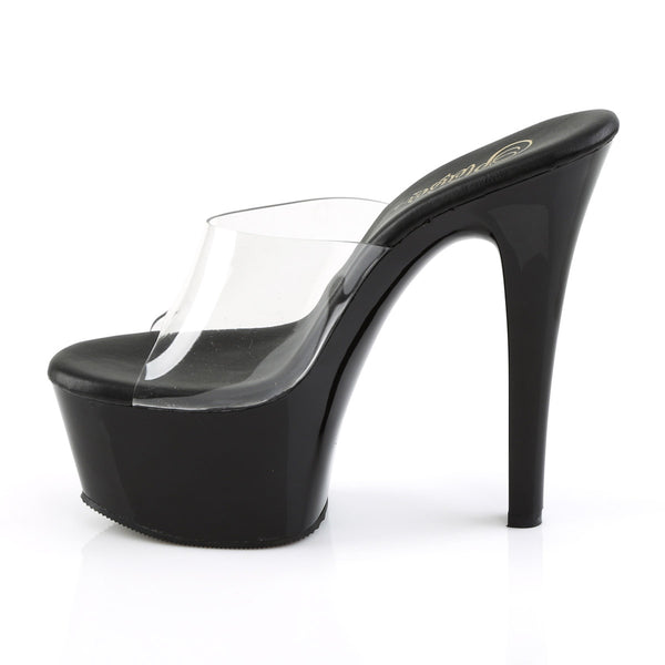 6" Heel, 2 1/4" Pf Vegan Friendly Slide Pleaser Pleaser ASPIRE/601
