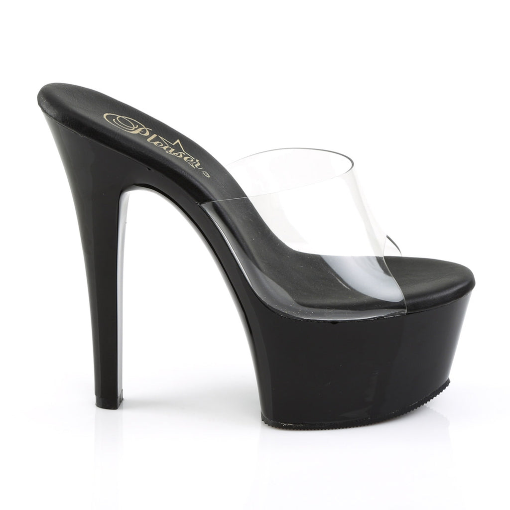 6" Heel, 2 1/4" Pf Vegan Friendly Slide Pleaser Pleaser ASPIRE/601