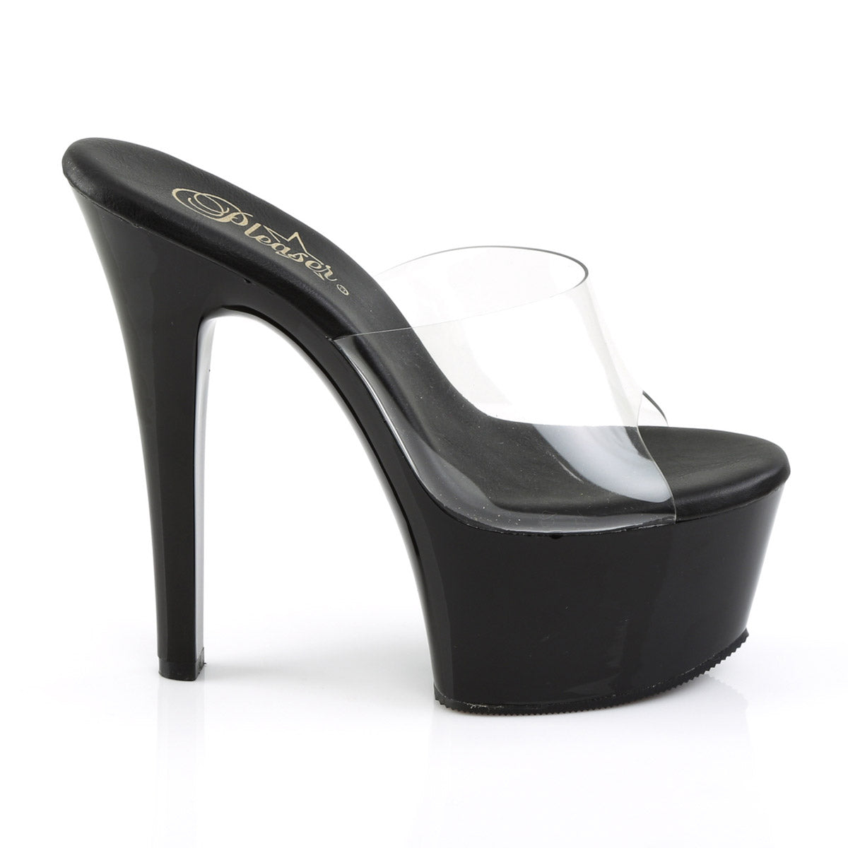 6" Heel, 2 1/4" Pf Vegan Friendly Slide Pleaser Pleaser ASPIRE/601