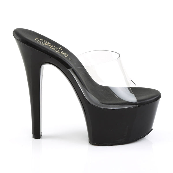 6" Heel, 2 1/4" Pf Vegan Friendly Slide Pleaser Pleaser ASPIRE/601