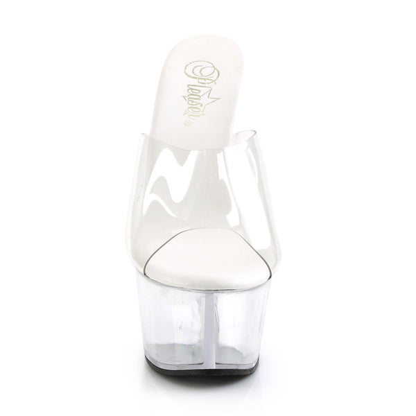 6" Heel, 2 1/4" Pf Vegan Friendly Slide Pleaser Pleaser ASPIRE/601