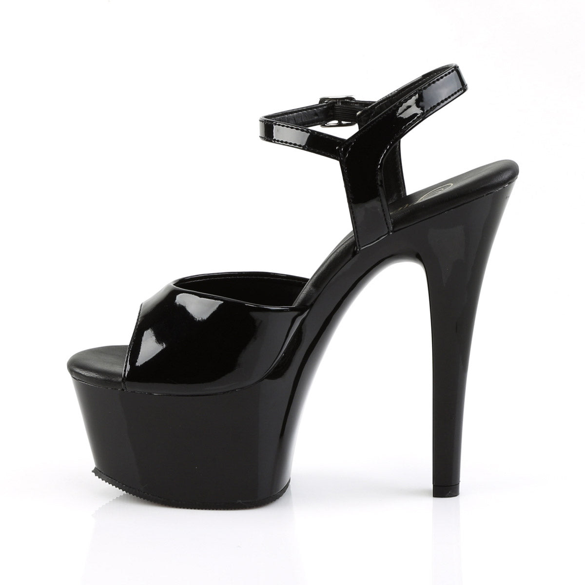 6" Heel, 2 1/4" Pf Vegan Friendly Ankle Strap Sandal Pleaser Pleaser ASPIRE/609