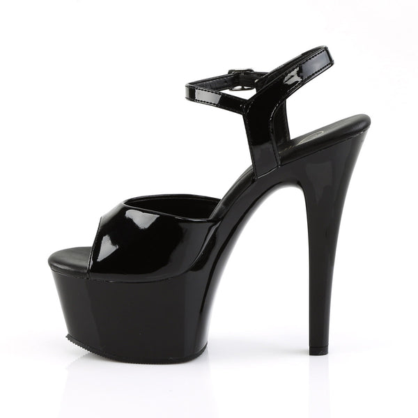 6" Heel, 2 1/4" Pf Vegan Friendly Ankle Strap Sandal Pleaser Pleaser ASPIRE/609