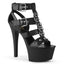 6" Heel, 2" PF Strappy T-Strap Close Back Sandal Pleaser Pleaser ASPIRE/658