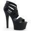 6" Heel, 2 1/4" PF Criss Cross Sandal, Back Zip Pleaser Pleaser ASPIRE/669