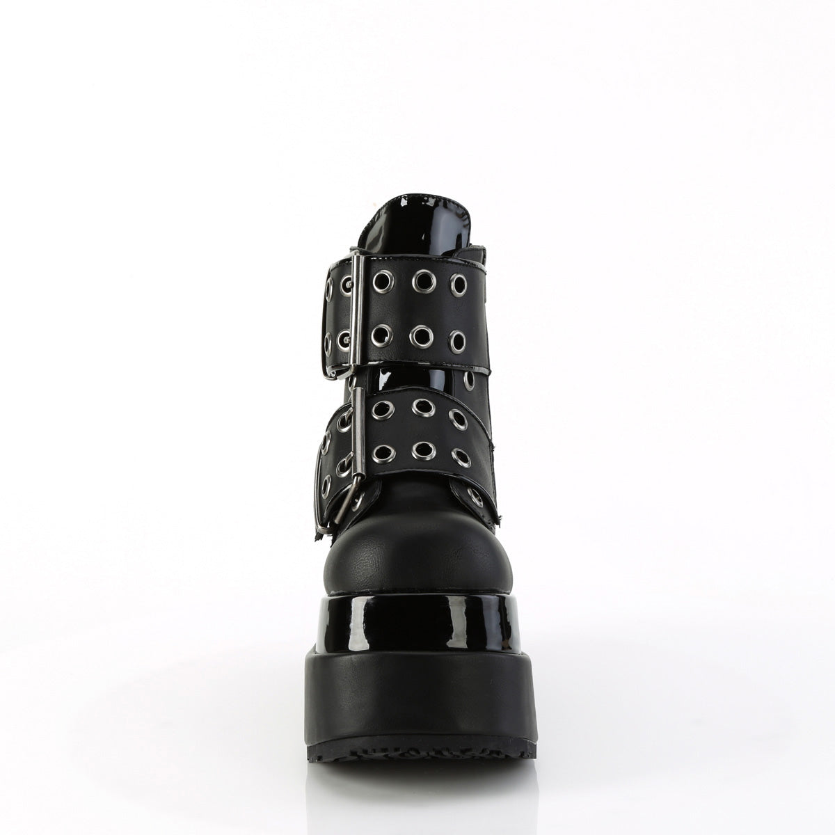 Demonia Pleaser 4 1/2" Platform Lace-Up Ankle Boot with Side Zip for Women Secondary image