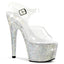 Sexy Rhinestone Encrusted Platforms Sandals Dancer High Heels Shoes Pleaser Pleaser BEJEWELED/708DM