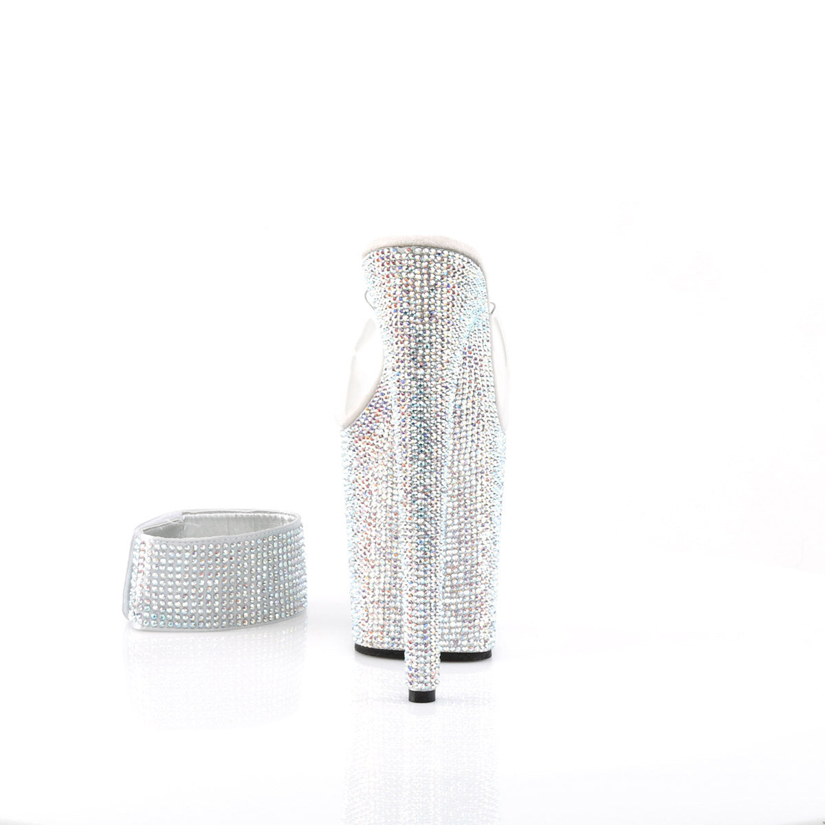 All Over Ice Bling Rhinestone Platforms Stripper High Heels Shoes Pleaser Pleaser BEJEWELED/812RS