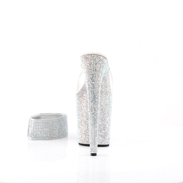 All Over Ice Bling Rhinestone Platforms Stripper High Heels Shoes Pleaser Pleaser BEJEWELED/812RS