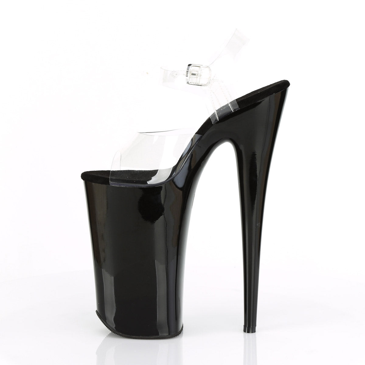10" Heel, 6 1/4" PF Ankle Strap Sandal Pleaser  BEYOND/008