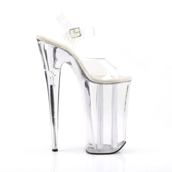 10" Heel, 6 1/4" PF Ankle Strap Sandal Pleaser  BEYOND/008