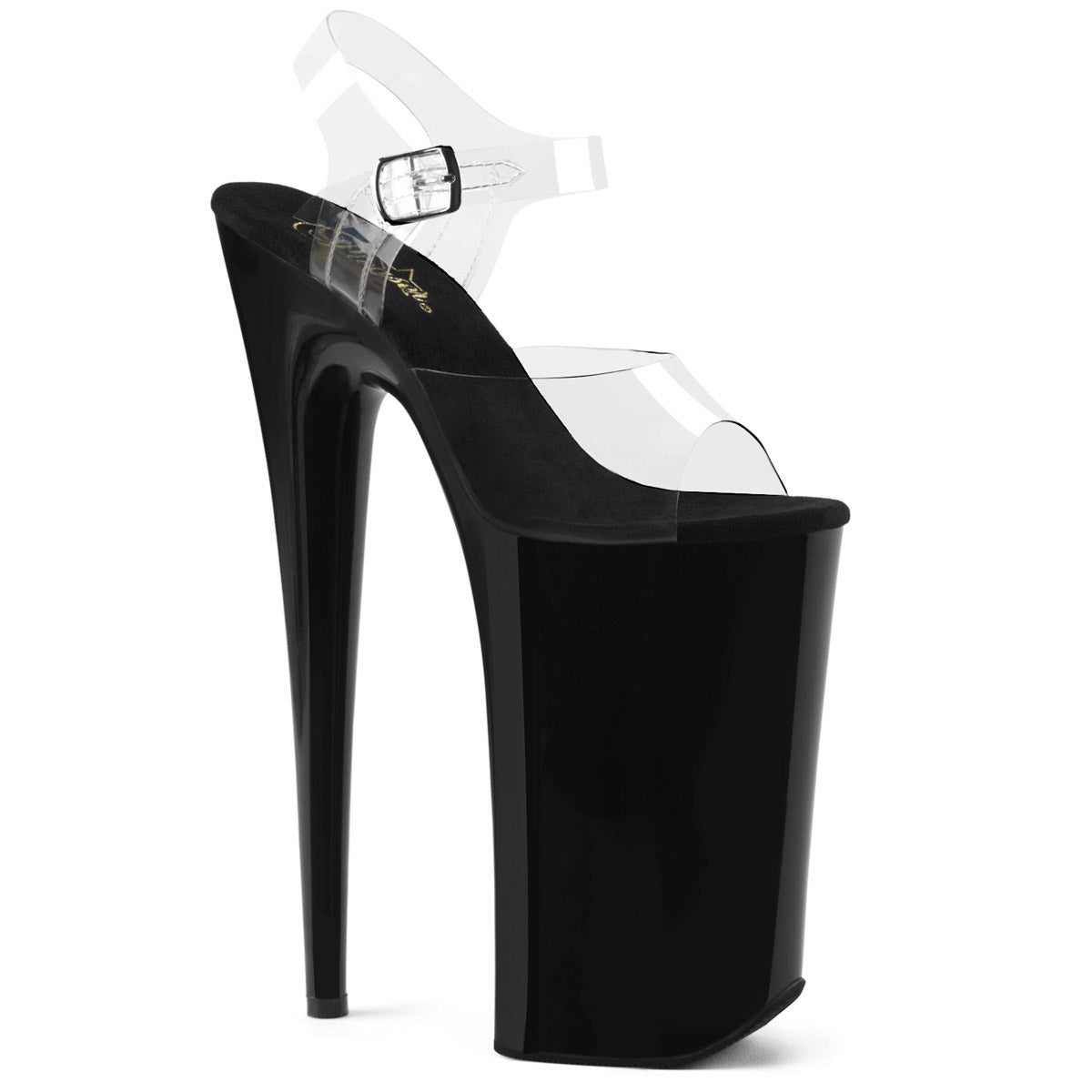 10" Heel, 6 1/4" PF Ankle Strap Sandal Pleaser  BEYOND/008