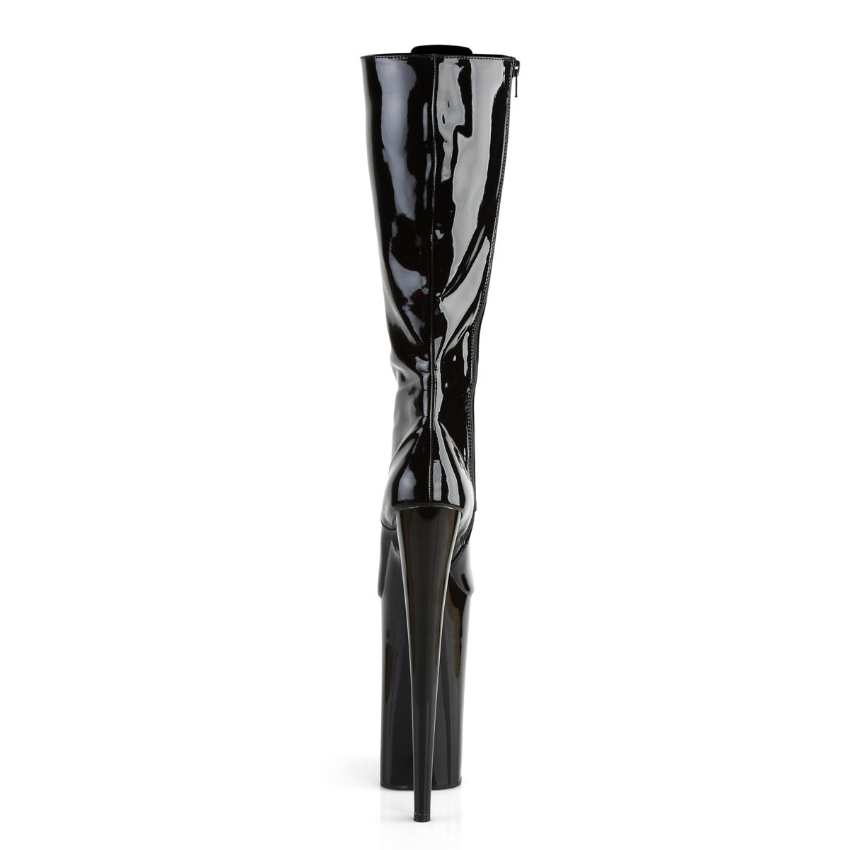 10" Heel, 6 1/4" PF Lace-Up Front Knee High Boot, Side Zip Pleaser Pleaser BEYOND/2020