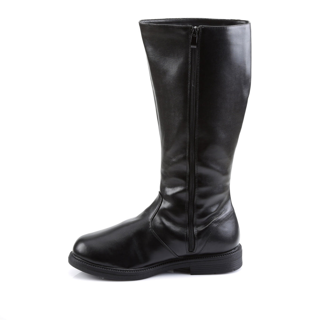 Pirate Captain Buccaneer Side Zipper Knee High Round Toe Boots Shoes Pleaser Funtasma CAPTAIN/100