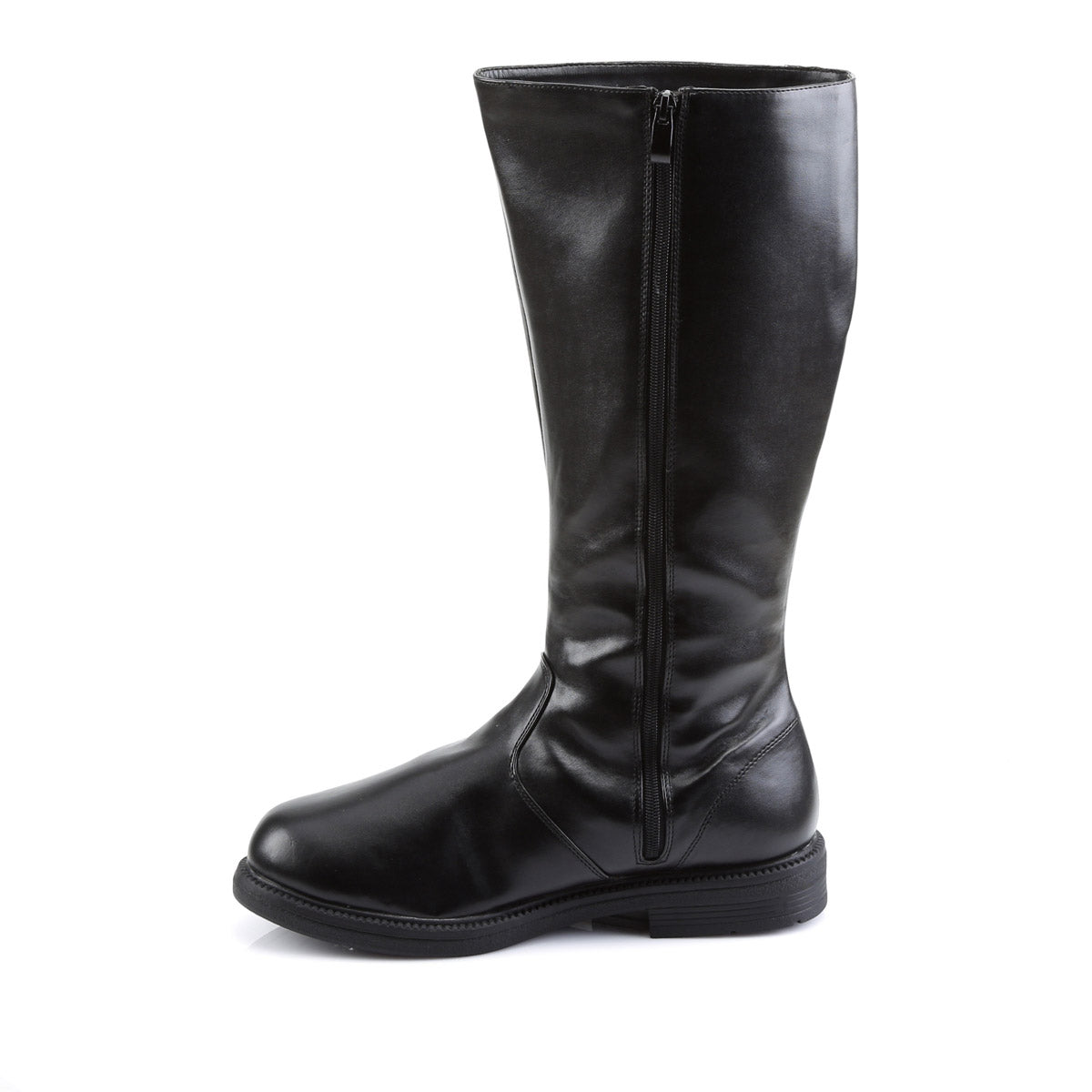 Pirate Captain Buccaneer Side Zipper Knee High Round Toe Boots Shoes Pleaser Funtasma CAPTAIN/100