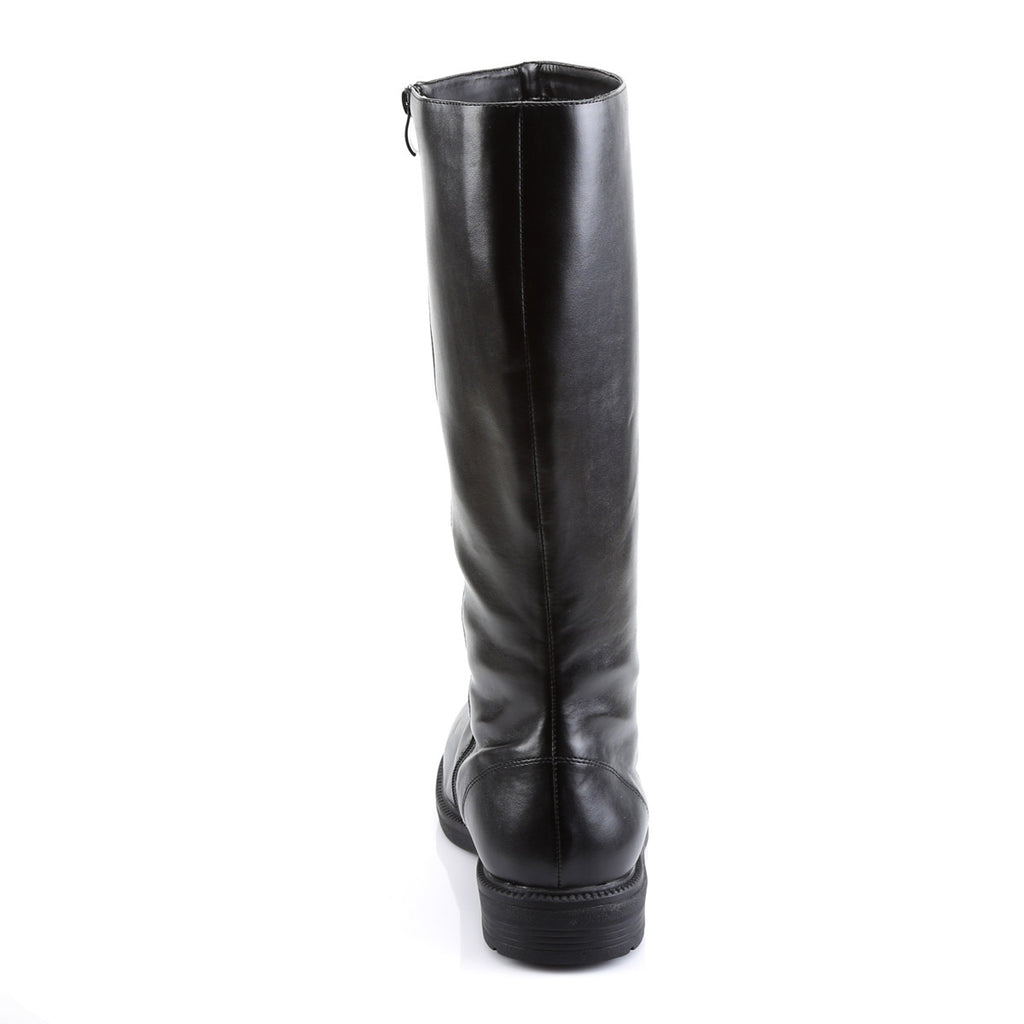 Pirate Captain Buccaneer Side Zipper Knee High Round Toe Boots Shoes Pleaser Funtasma CAPTAIN/100